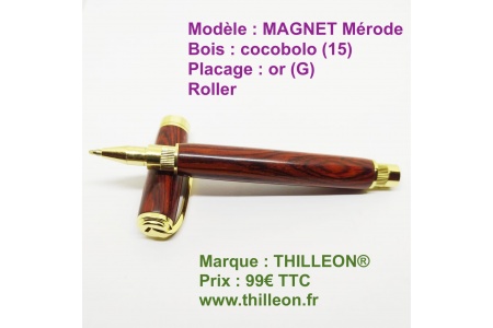magnet_roller_cocobolo_15_or_g_stylo_artisanal_bois_thilleon