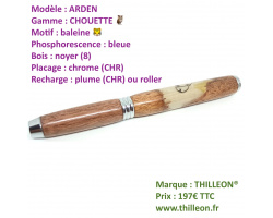 arden_chouette_plume_ou_roller_bleu_baleine__noyer_chr_stylo_bois_artisanal_thilleon_ferme_orig