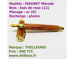 magnet_mrode_plume_bois_de_rose_or_stylo_artisanal_bois_thilleon_orig_marque