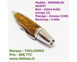 monobloc_agapit_orange_chrome_stylo_artisanal_bois_thilleon_marque