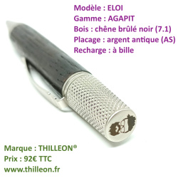 eloi_agapit_chne_brl_noir_argent__stylo_bois_artisanal_thilleon_capuchon_logo_orig