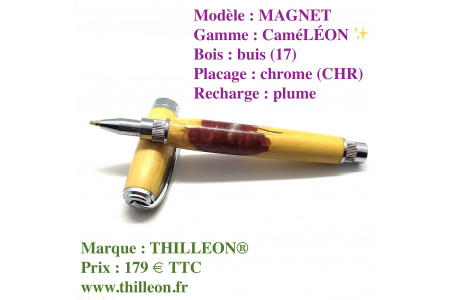 camlon_magnet_roller_buis_chr_stylo_artisanal_bois_thilleon_ouvert_marque