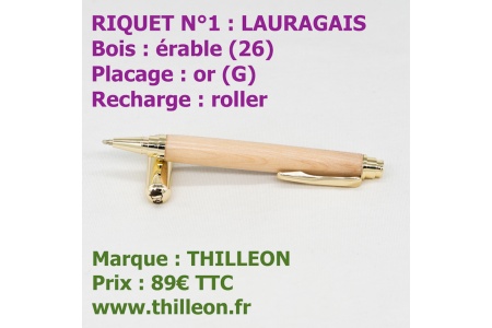 lauragais_riquet_n1_stylo_artisanal_en_bois_drable_placage_or_by_thilleon_marque_1024