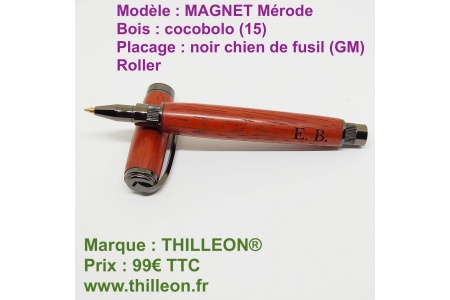 magnet_roller_cocobolo_noir_gm_stylo_bois_artisanal_thilleon