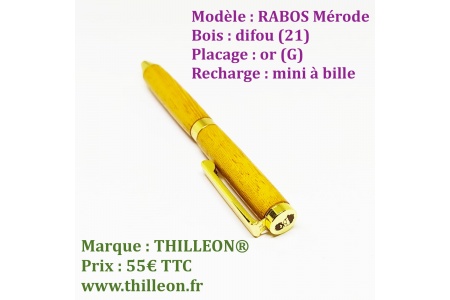 rabos_mrode_difou_or_stylo_artisanal_bois_thilleon_orig_marque