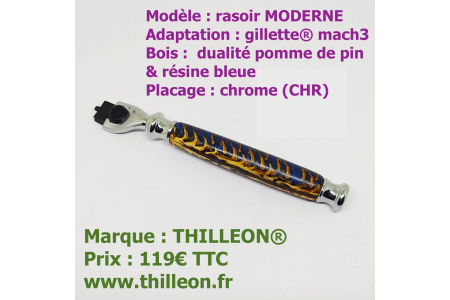 rasoir_moderne_by_thilleon_en_pomme_de_pin_rsine_bleue_chrome_artisanal_mach3_orig_v2_marque_1378121025