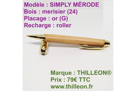 simply_mrode_merisier_or_stylo_artisanal_bois_thilleon_logo_marque