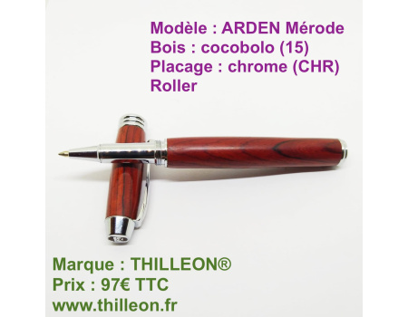 arden_roller_cocobolo_15_chrome_chr_stylo_artisanal_bois_thilleon